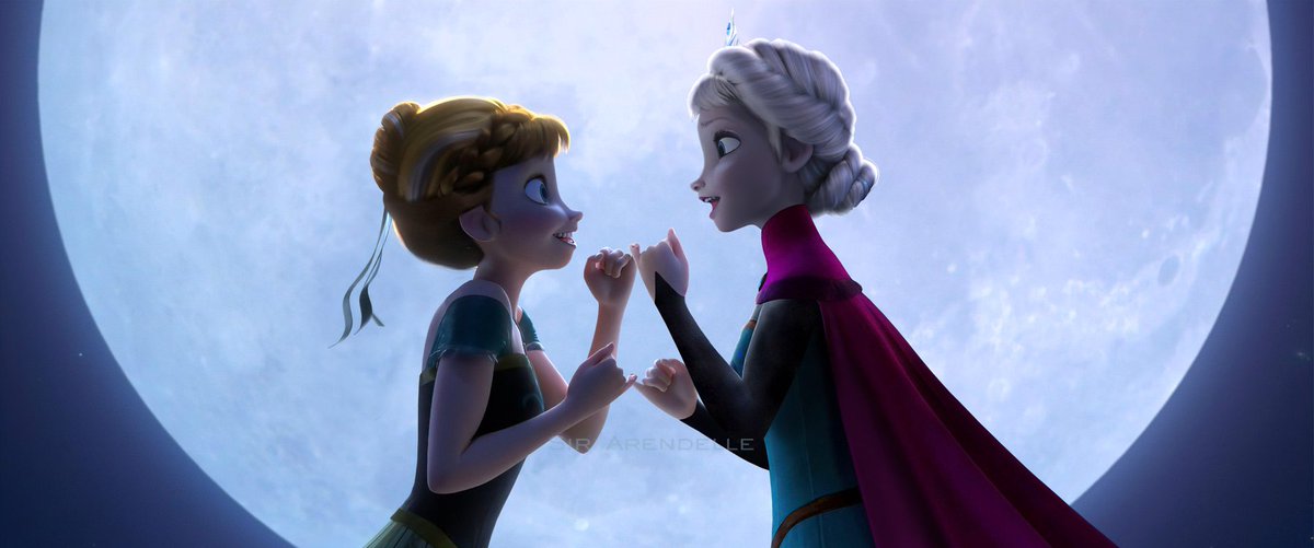 If Elsa's magic had not been hidden, they might have had such a happy coronation night. ​#Frozen #MyEdit