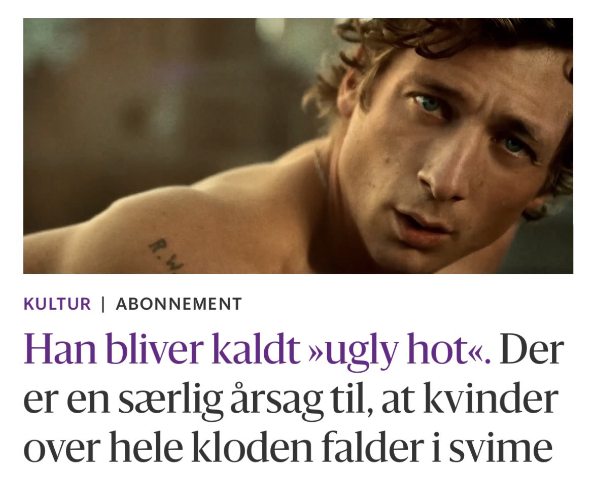 “Ugly hot?!”

Kald mig bare for den kedeligste hippie-feminist i Thy-lejren, men hvis man er undertøjsmodel for Calvin Klein, med en sixpack du kan rive ost på, så er man bare hot hot. 

I det hele taget ladies… Der er ikke noget der hedder ugly hot. Ordet i leder efter er: Rig.