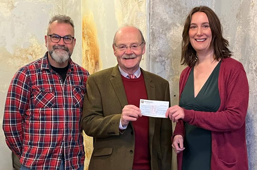 Honourable Company of Gloucestershire supports The Folk of Gloucester.

Mark Hurrell DL, a Trustee of the  Honourable Company of Gloucestershire Charitable Trust, recently visited The Folk in Westgate Street, Gloucester to present a cheque from the Trust. Cont.....