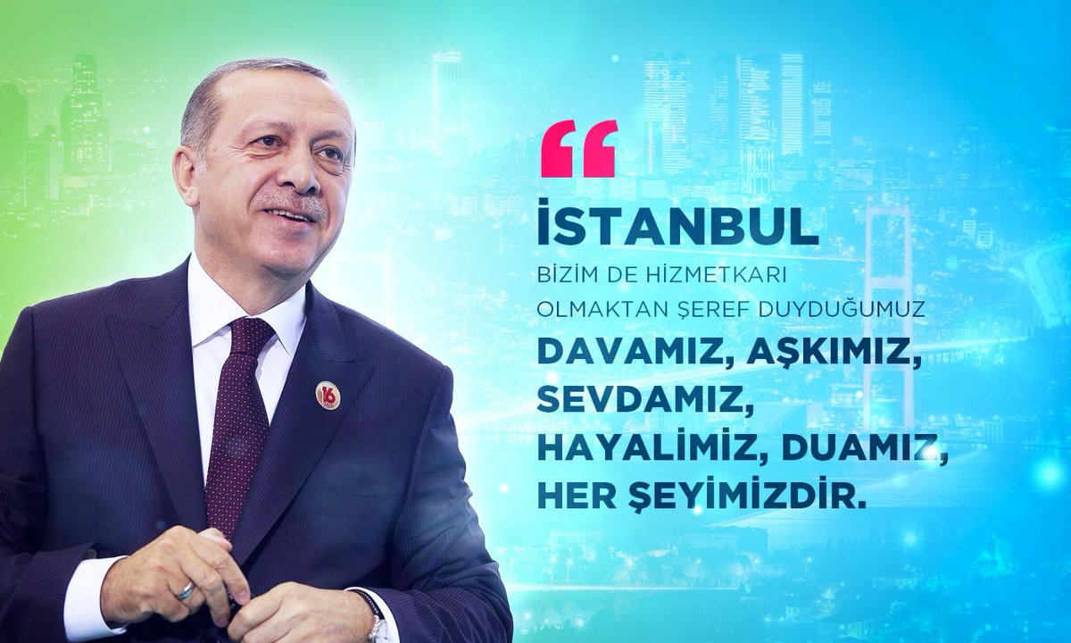 Davamız, aşkımız, sevdamız İstanbul.  #İstanbulHazırİstanbulKararlı