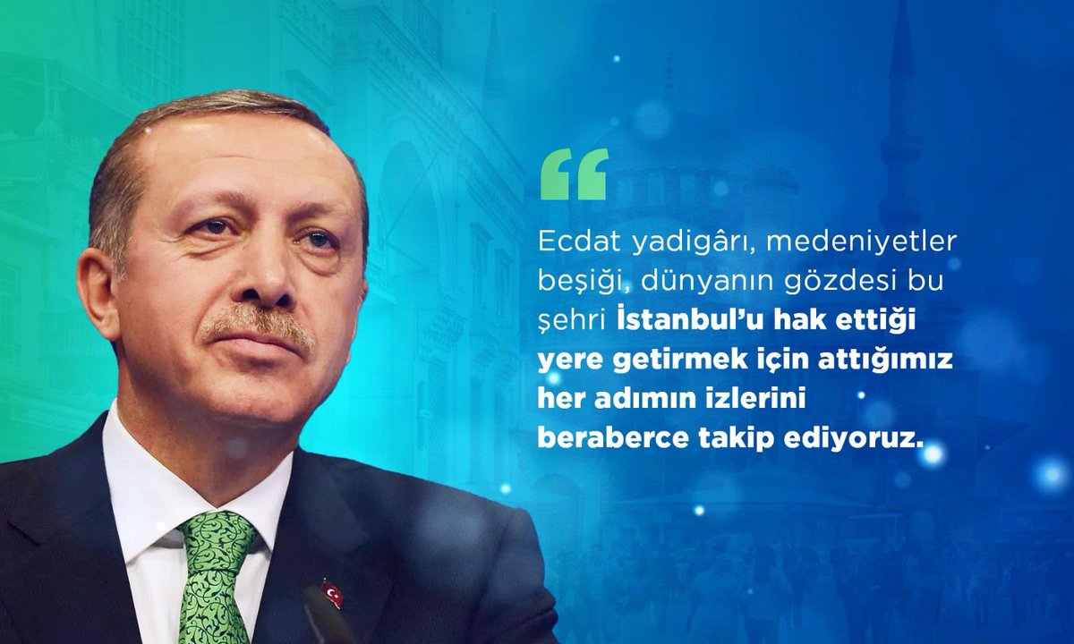İstanbul’u hak ettiği yere getirmek için attığımız her adımın izlerini beraberce takip ediyoruz.  #İstanbulHazırİstanbulKararlı