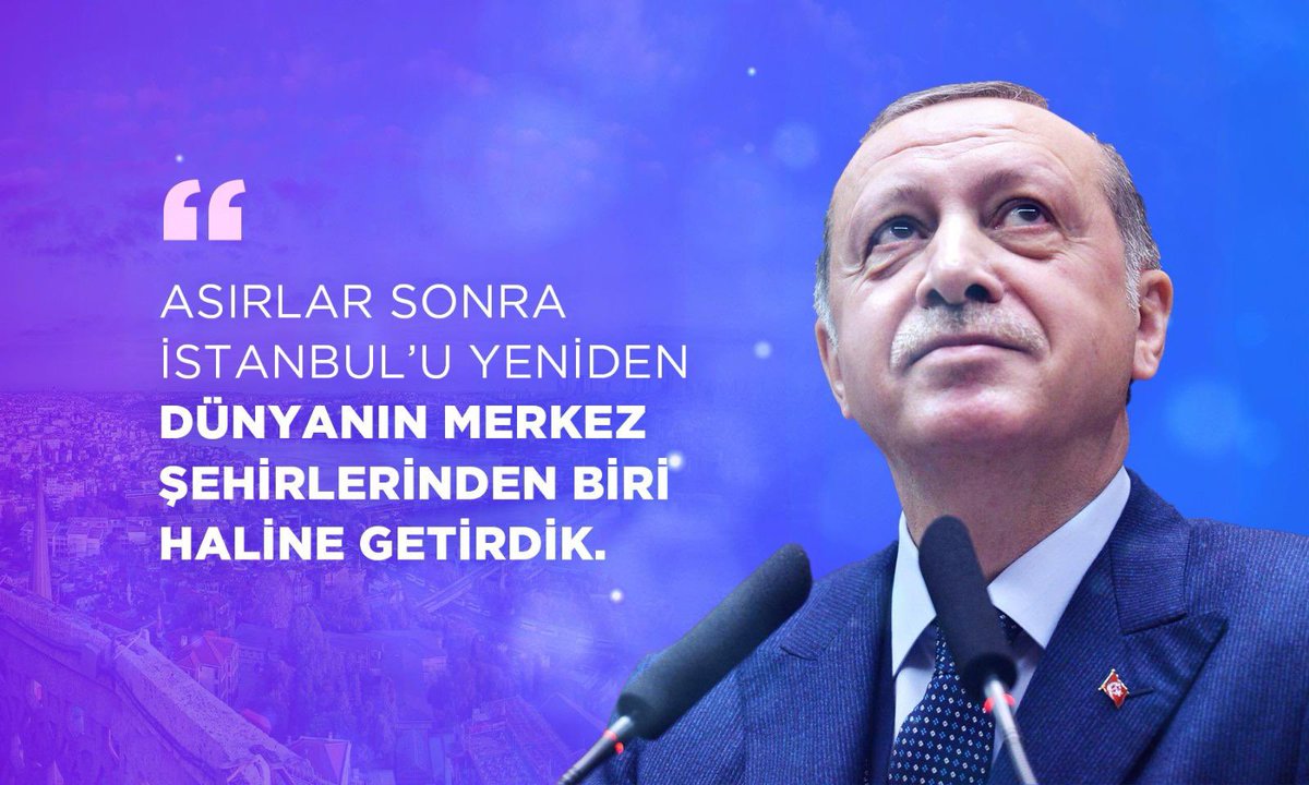 Dünya’nın merkezi İstanbul, ancak Gerçek Belediyecilik’le hak ettiği yere gelir.  #İstanbulHazırİstanbulKararlı