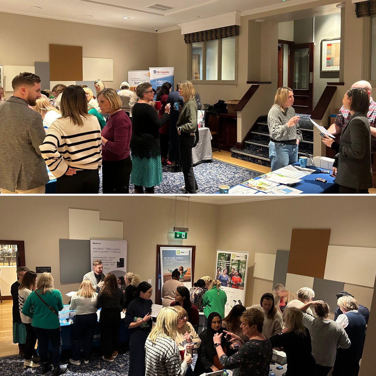 Hands on learning about the technology 
(Thanks industry colleagues)

#InsulinPumps #ClosedLoops #T1Diabetes 

Lots of excitement and nervousness amongst teams 

The potential of changing #T1Diabetes outcomes &amp; care- forever 

Looking forward to delivery of <a href="/NICEComms/">NICE</a> TA943 💙