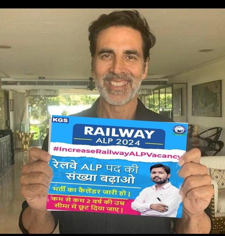 AjayLowanshi10's tweet photo. IncreaseRailwayALPVacancy 
2018 - 63,000 पद
 ❌2019 - 00 पद
❌2020 - 00 पद
❌2021 - 00 पद
❌2022 - 00 पद
❌22023 - 00 पद
🔥2024 - 5,696 
After 6 year .........5696 ALP post only.
@AshwiniVaishnaw
 @RailMinIndia
 @PMOIndia @RahulGandhi @narendramodi
 #IncreaseRailwayALPVacancy https://t.co/dHr3jnNxUD