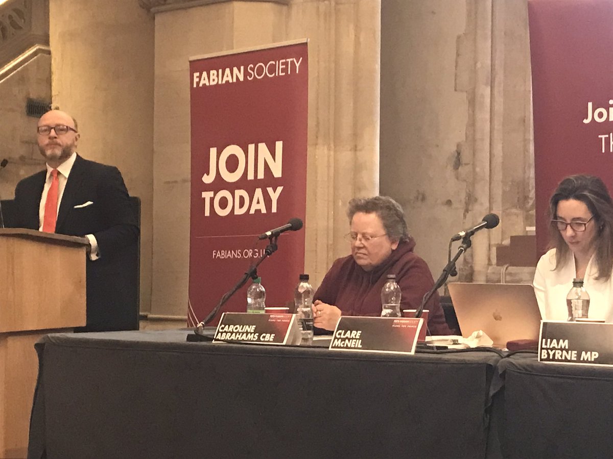 “Inequality is the fountainhead of corruption” - @liambyrnemp tells the @thefabians conference in the City of London’s Guildhall. #plansforpower