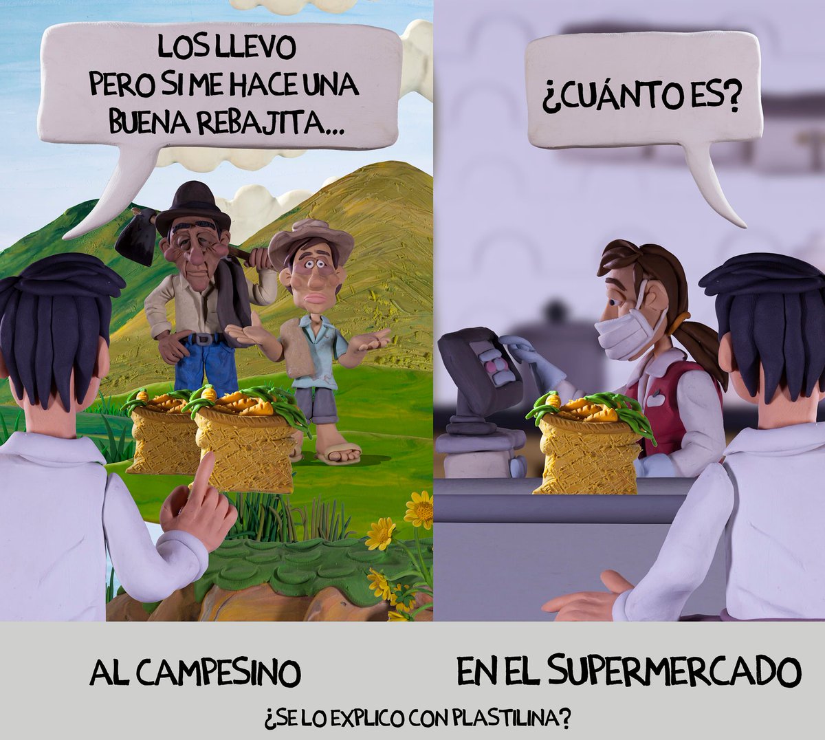 altereddie's tweet photo. ¡Si podemos comprarle directamente a un campesino, no pidamos rebaja, respetemos su duro trabajo!! https://t.co/Favkei2ri4
