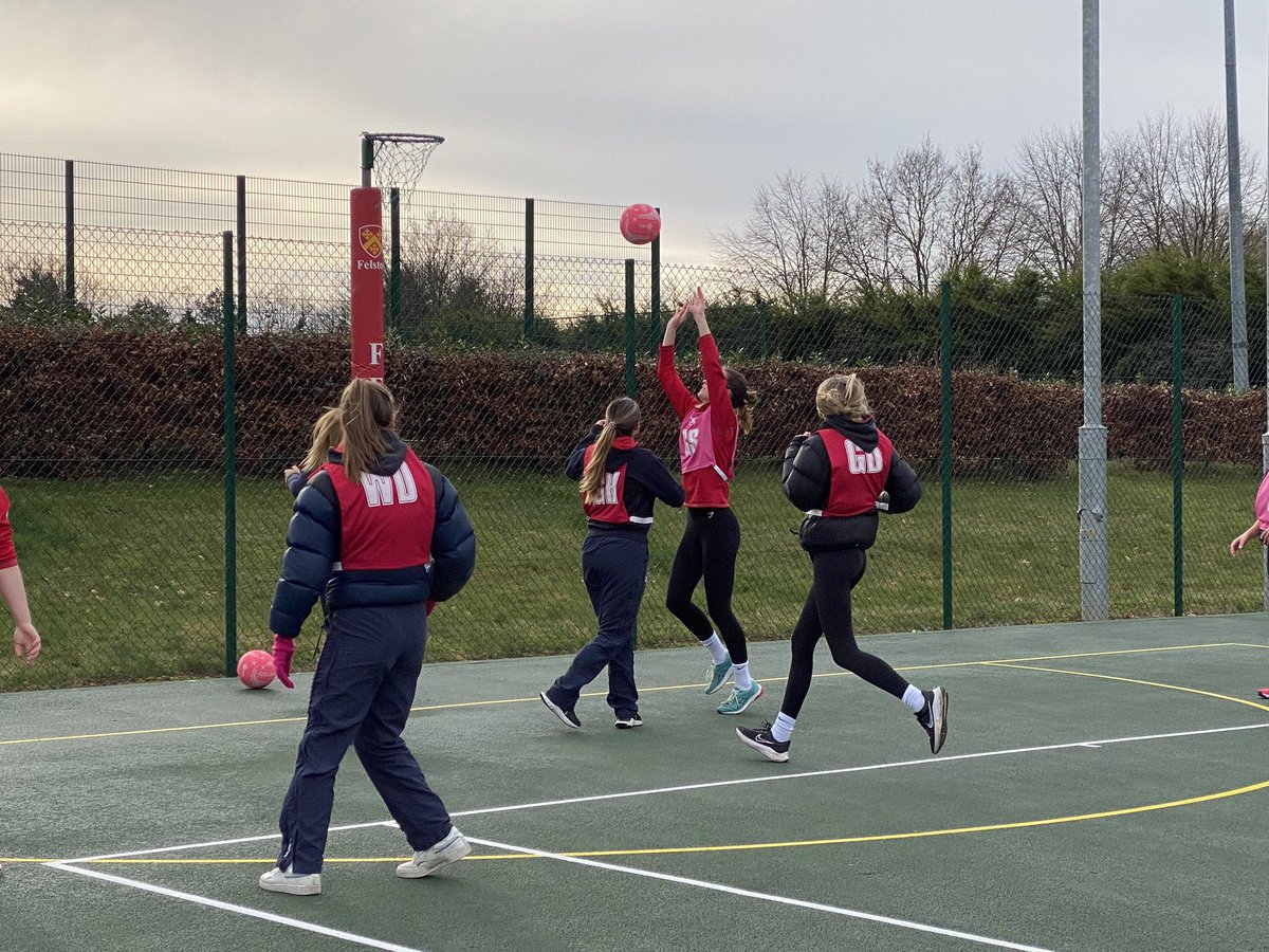 Please come and support our girls in house netball at the courts!