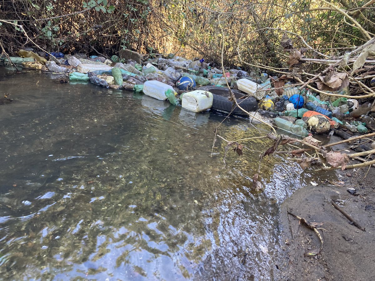 ValorVeio's tweet photo. Torrente a #Veio. Facile imbattersi in dighe antropiche con ogni sorta di rifiuti. In tre immagini il risultato della stupidità umana. Peccato, anche perché il torrente si sta ripopolando. https://t.co/Sv6Fxr35p9