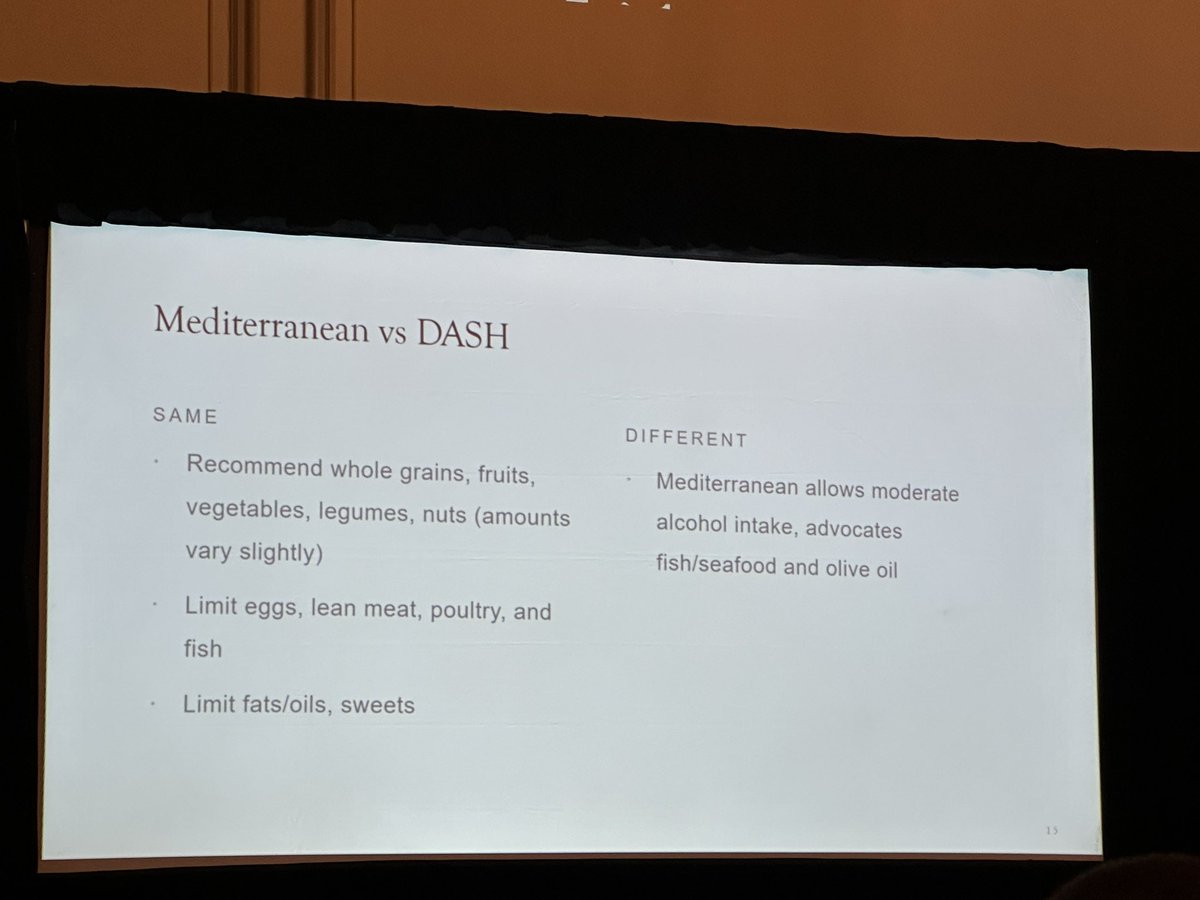 Dr Jennifer Clem with a Culinary Medicine talk-#DASH & Mediterranean diets 2 easy and tasty options to help lower blood pressure and improve outcomes. Important to know barriers pts face and resources in their communities @AlabamaACC @ptabereaux @Dr_AbuDaya