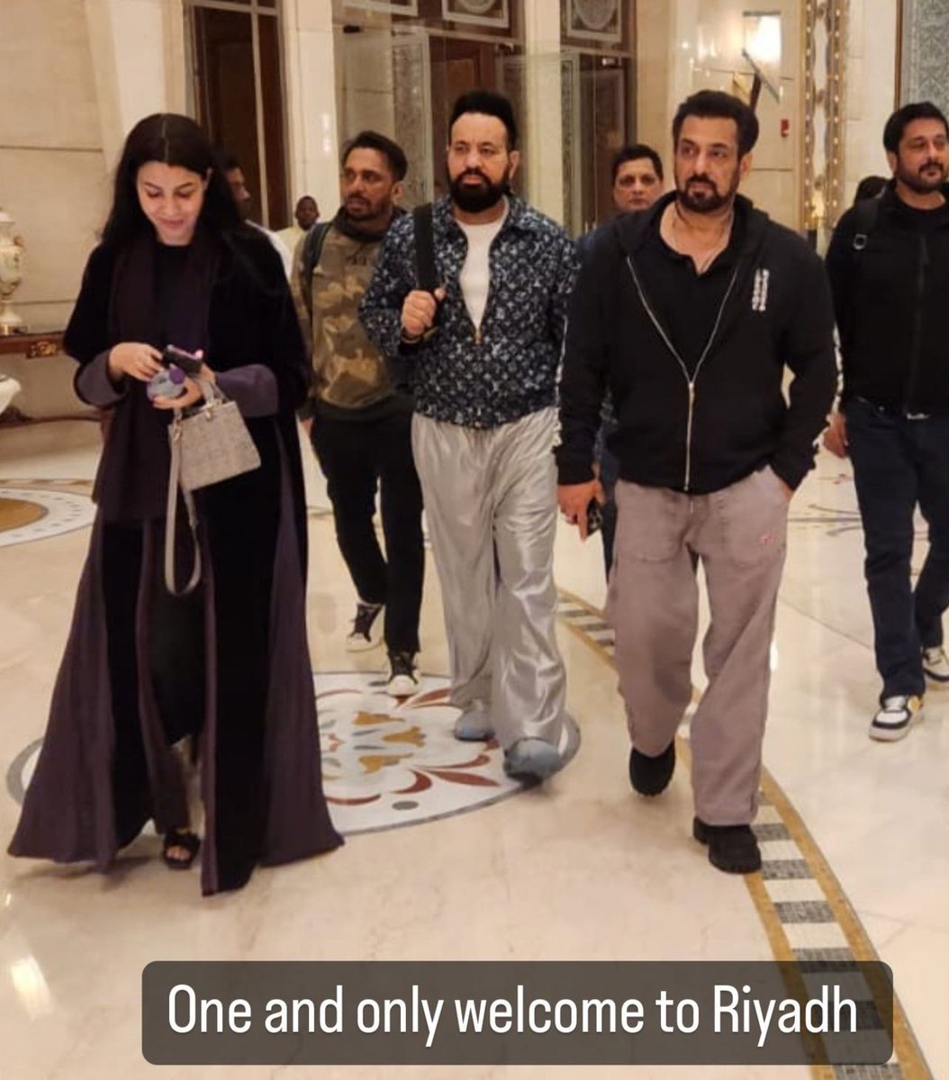 Exclusive: Megastar #SalmanKhan is in Riyadh, SA <a href="/BeingSalmanKhan/">Salman Khan</a>