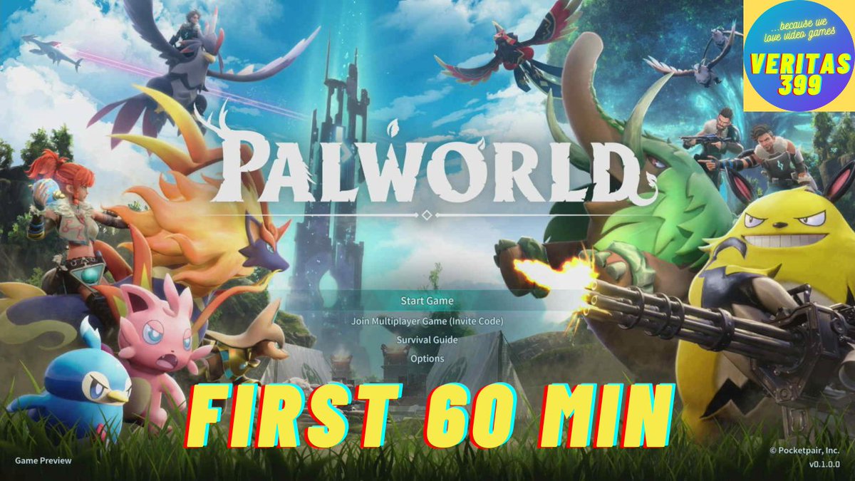 Veritas3991's tweet photo. https://t.co/fZ5dUe3R42 #palword #veritas399 #pocketpair #pokemon #PalworldArt #becausewelovevideogames #v399 #nocommentary #videogamedatabase #videogamearchive https://t.co/51TfMoDg3Y