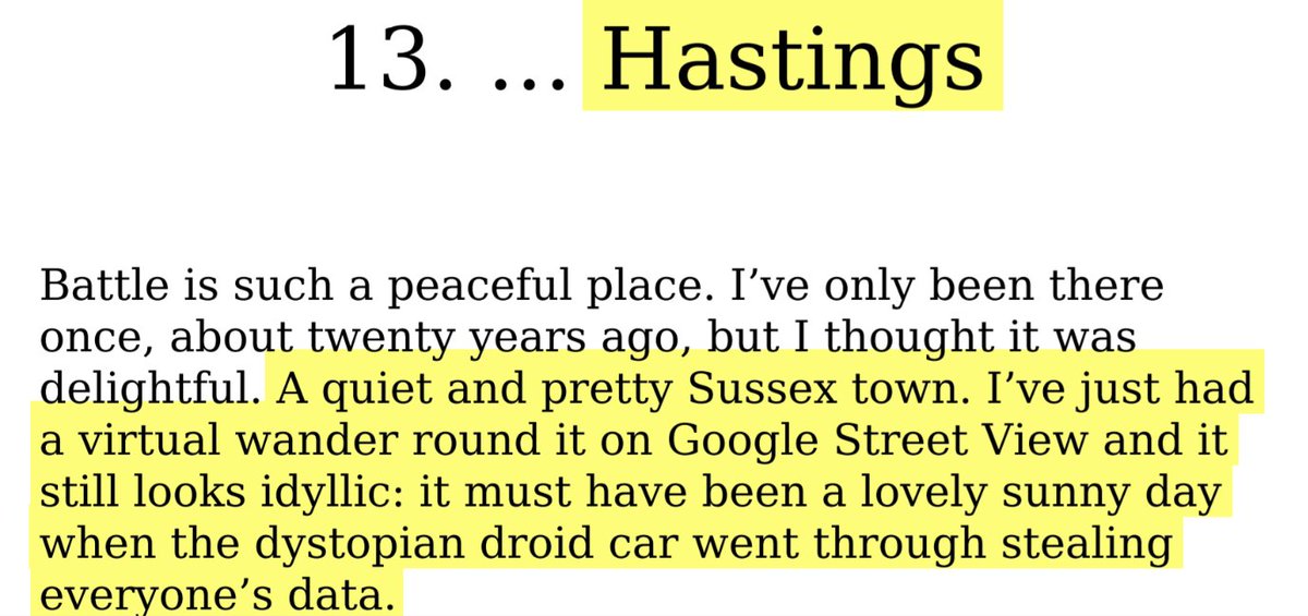 A gem in David's new book, #Unruly.

#google #googlestreetview #davidmitchell