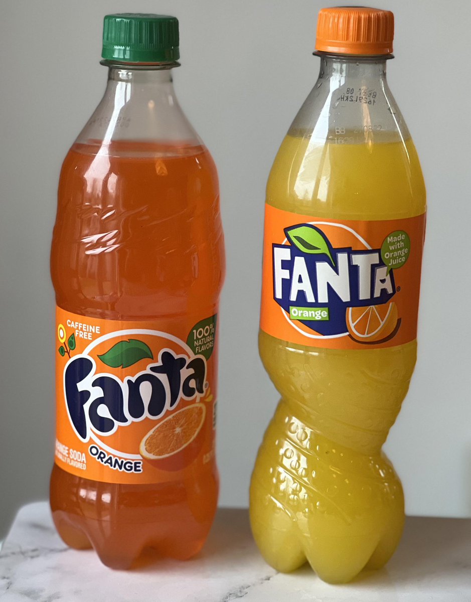 US vs. UK Fanta.