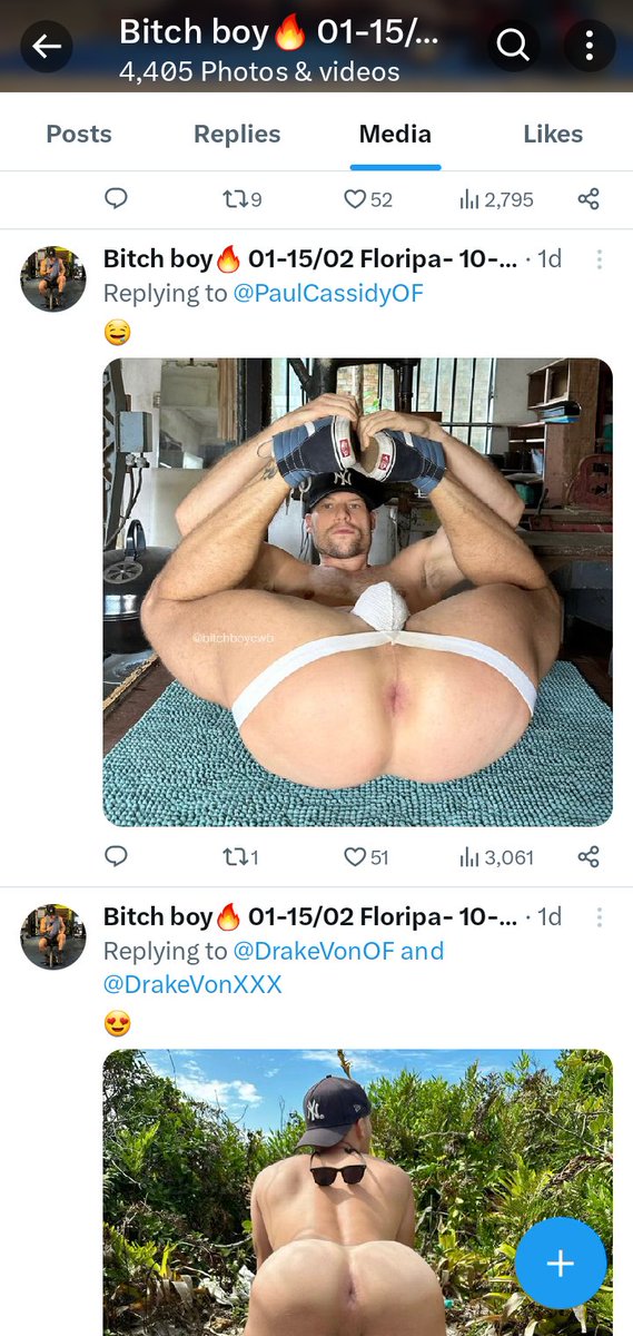 MeasRoby's tweet photo. @dombeeef There are alots nice bottom in this account my handsome.  Go fuck them all . From me 77 https://t.co/8I4xiHrfTt