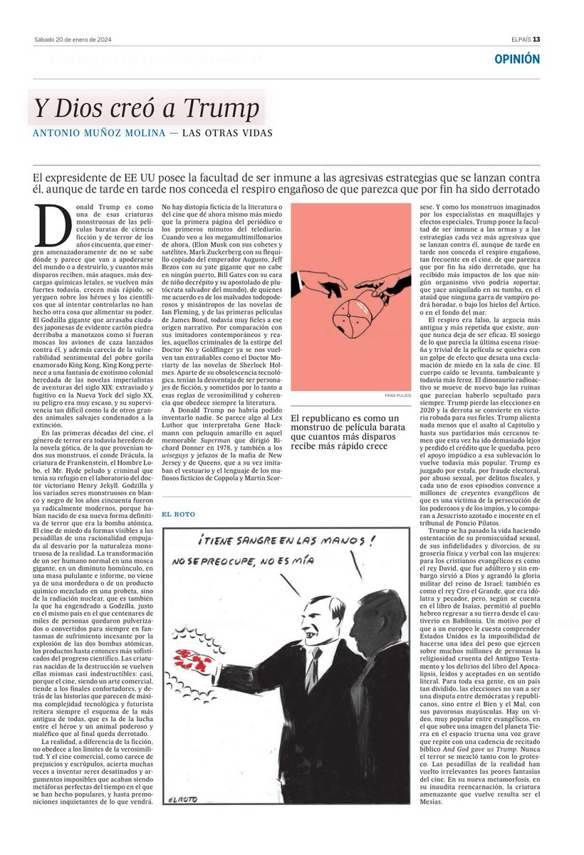 Muñoz Molina, tras los pasos de Cercas: por fin critica a Sánchez

(Vía ⁦<a href="/elpais_espana/">EL PAÍS España</a>⁩)