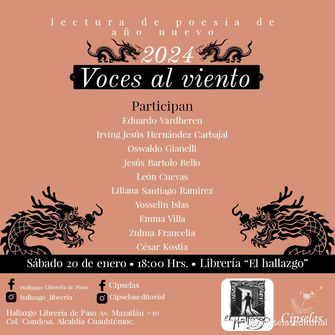 Editorial Cipselas tweet media