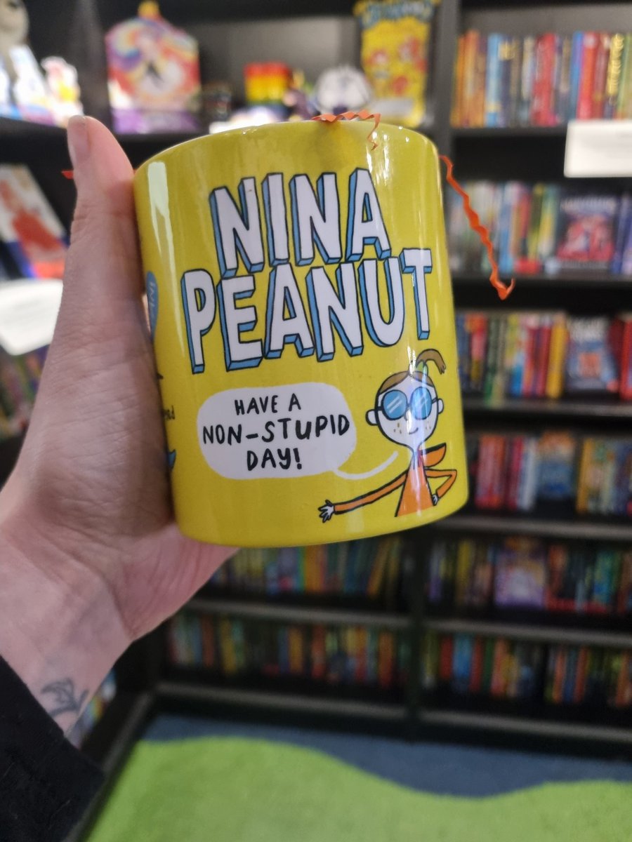 Thank you @scholasticuk! Nina Peanut is Amazing by @bowie_sarah looks like brilliant fun for fans of diary books. Comic strips and doodles aplenty! I can't wait to read about Nina's stinky cat going viral. Publishes 14th March and we'll open pre-orders shortly. Also. Mug goals.