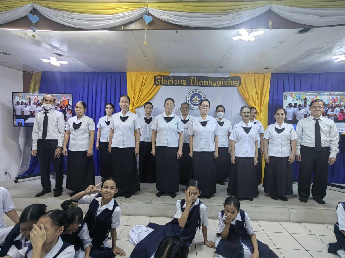 Tessah41's tweet photo. Happy Thanksgiving to all brethren 🇧🇷🇵🇭.
Locale Choir of BF-SUCAT
Milyong Salamat po sa Dios 🙏🏼

#MCGIEndlessThanksgiving
#MCGICares https://t.co/vUHcS83wqi