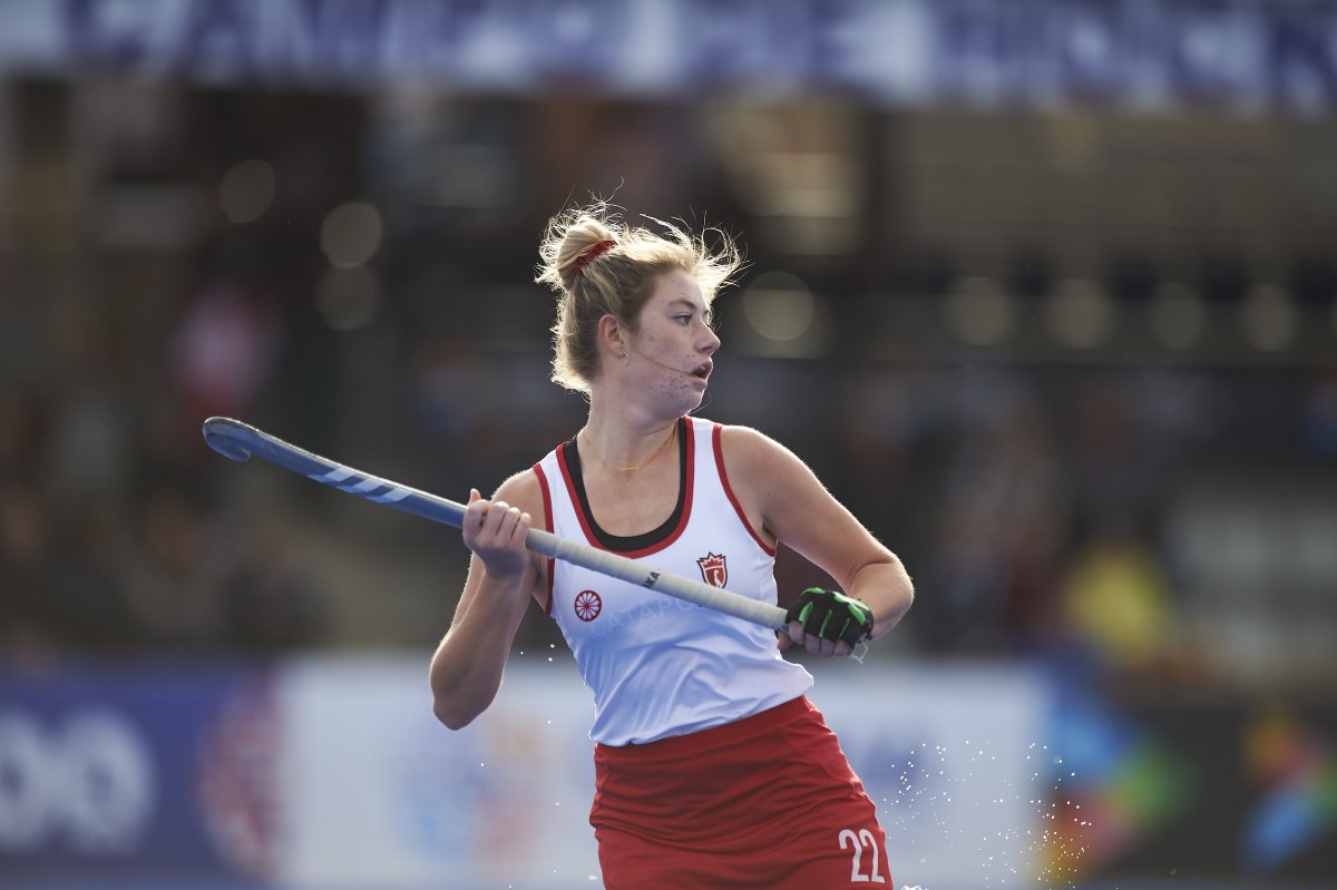 Congratulations to Danielle Husar for scoring her first international goal in just her fifth match. Many more to come, Dani! ❤️🇨🇦