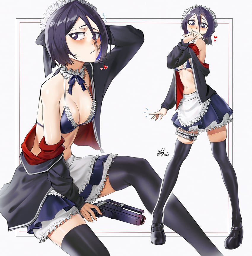 KuchikiSnow's tweet photo. Someone… wanted me in a maid outfit… dammit Kisuke… https://t.co/8QaYWuPrwE