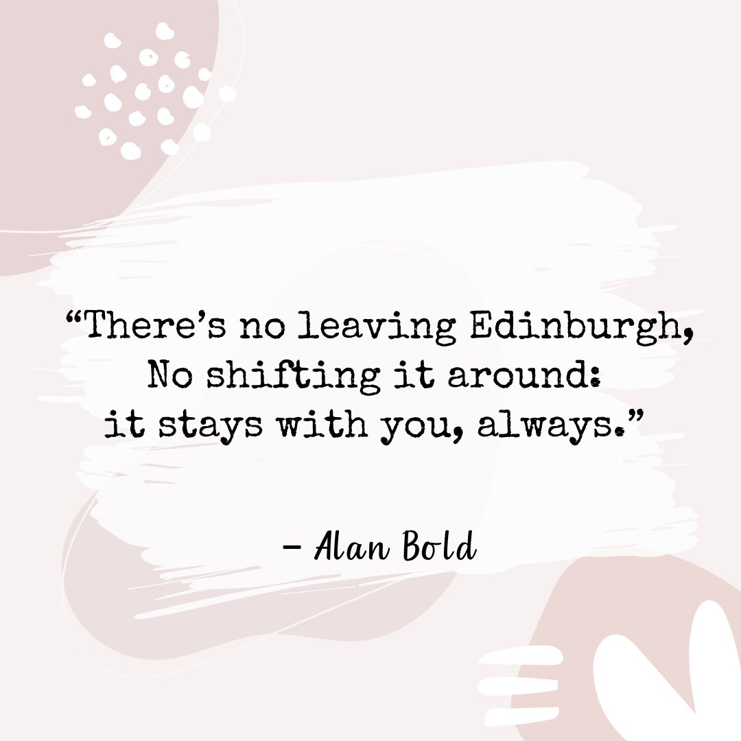 Has a place ever made you feel like you're at home from the moment you step foot in it? If you've never had that unique experience, we suggest you visit Edinburgh. You'll for sure be able to relate to what Alan said afterwards!