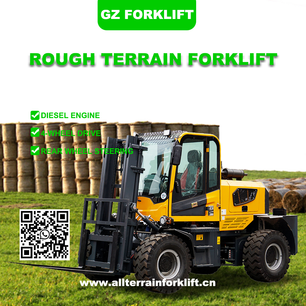 Elevate your agricultural operations – choose our rough terrain forklifts! allterrainforklift.cn 🚜  #Forklift #AgriculturalRevolution #Agribusiness #HeavyEquipment #RoughTerrainForklift #OffRoadForklift #ForkliftManufacturer
