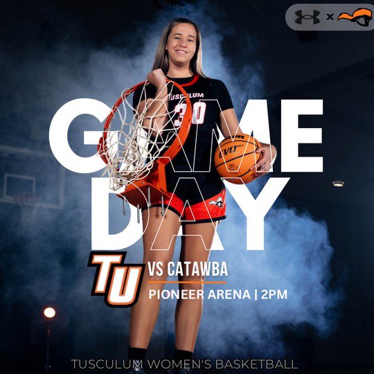 GAME DAY!! 🟠⚫️ 🆚 Catawba 📍 Pioneer Arena ⏰ 2:00pm 📺 tusculumpioneers.com/links/rhm3xh 📻 tusculumpioneers.com/links/pew9lu 📊 tusculumpioneers.com/links/7wnfvr