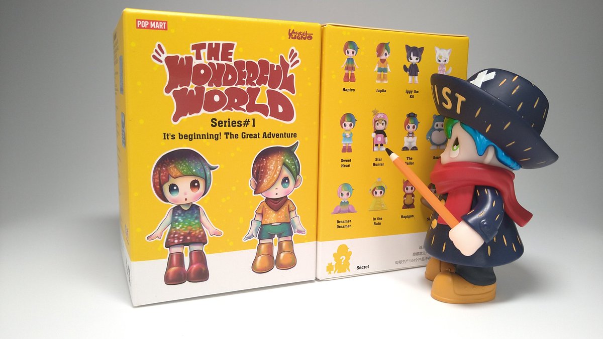 Toy_Mix_Photo's tweet image. #POPMART
#HAPICO
例えHIRONO Reshapeの在庫が復活していても！
私には先に摘まねばならぬシリーズがある!!
お願いお願い“Star Hunter”が欲しいんです
と、THE WONDERFUL WORLDを摘んだ私に“Star Hunter”が御降臨
“Dreamer Dreamer”もパステルカラーで綺麗