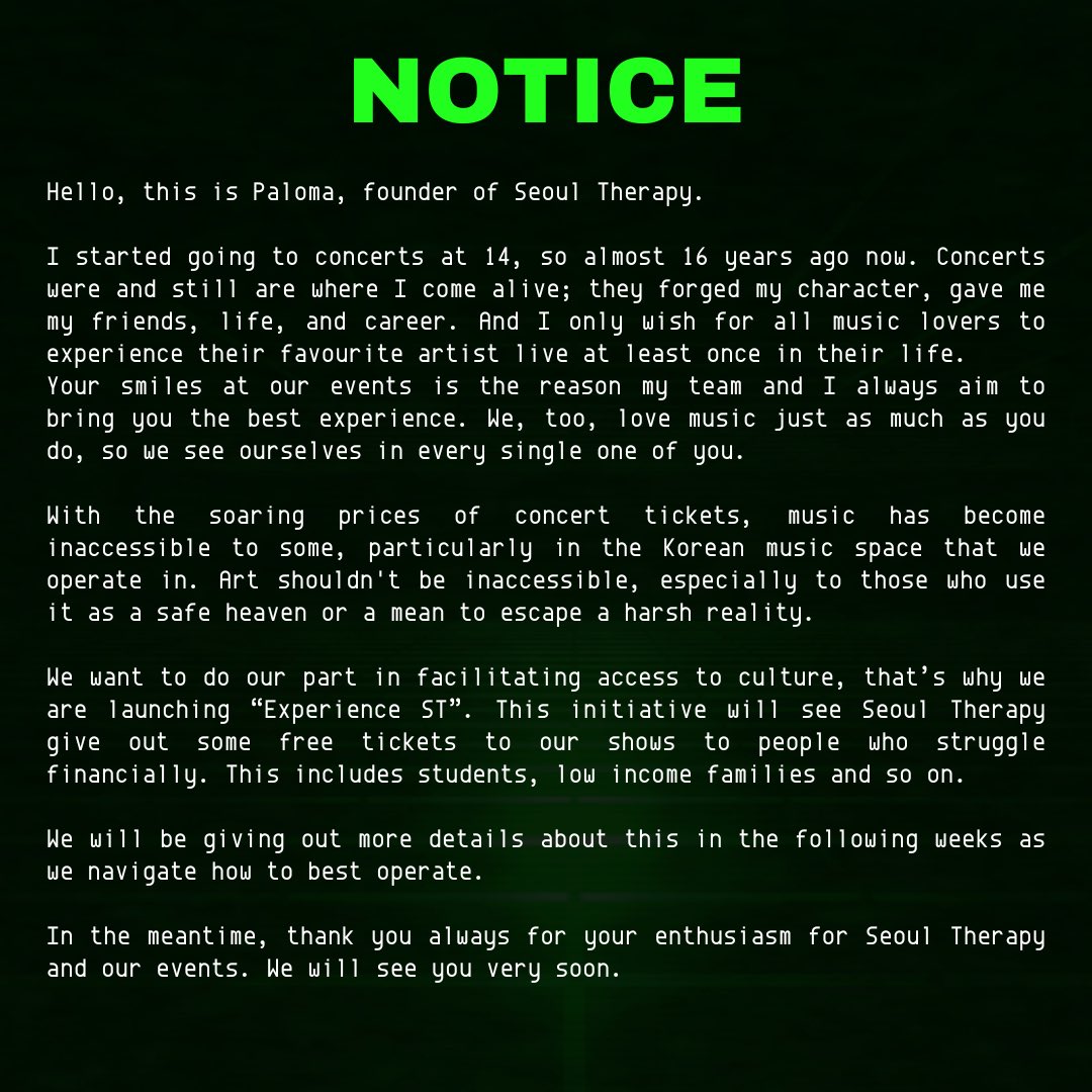 Please read 💚