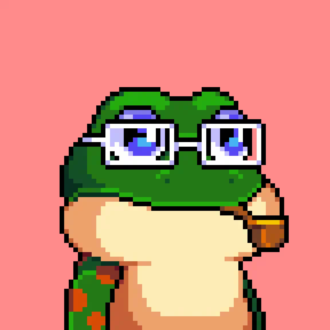 Tatsuki_ninja's tweet photo. Bitcoin Frogs were made because its the only way 🐸 https://t.co/0vMYuYZs4s