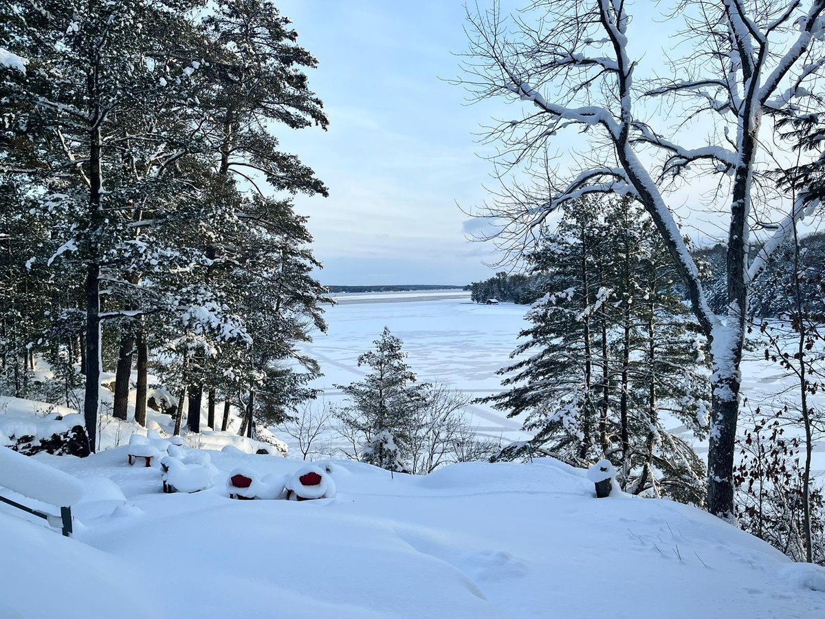 Winter has arrived in Muskoka!