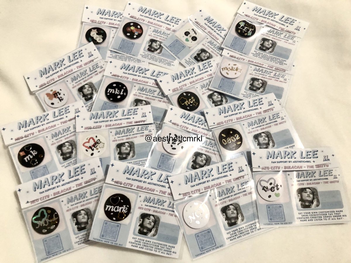 aestheticmrkl's tweet photo. dahil isa akong crammer same night edit, gupit at packing 🥹  i’ll be giving these mark nfc coin tags sa mga imemeet ko tom, supposed to be a fansupport kaso nabusy + nakasakit ako :(( bawi me next con! ✊🏻 
 #NEOCITY_THE_UNITY_in_BULACAN https://t.co/wCvd5TEa7g