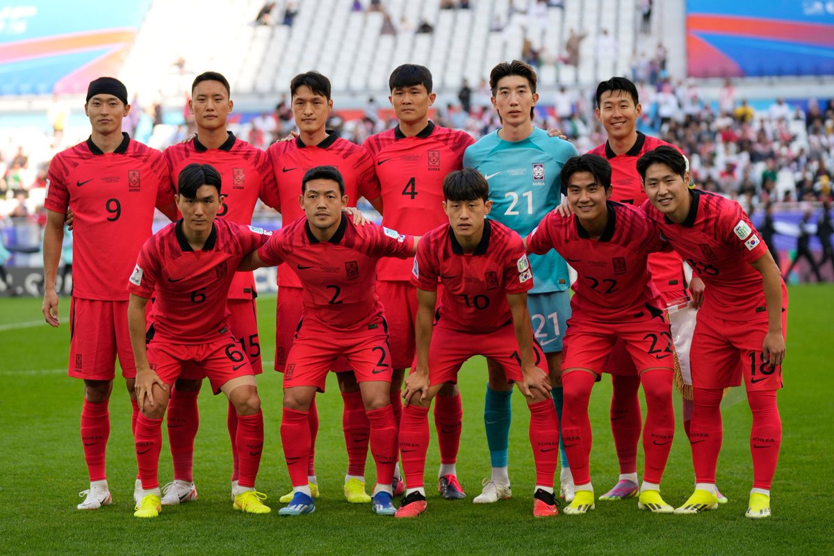 South Korea are now unbeaten in each of their last 12 group stage games at the Asian Cup: WWDWWWWWWWWD A stoppage time equaliser against Jordan keeps the run going. 💪 #AsianCup2023