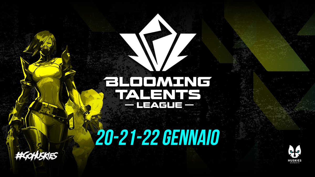 BTL Promotion
Le prime 8 squadre del Tormenta open di Valorant si affronteranno in un torneo chiuso dove solo i primi 2 saliranno in BTL
Si gioca 20 e 21 Gennaio dalle ore 15:00 mentre il 22 Gennaio ore 20:00 si giocherà la finale di Lower Bracket 
#GoHuskies 🐺💙