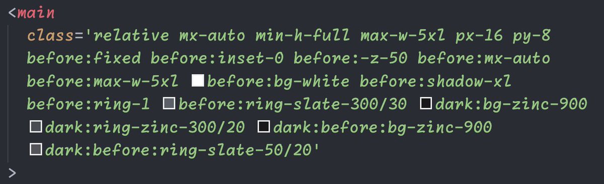 fodotdev's tweet image. I&apos;m not the biggest tailwind fun for sure but... sometimes you gotta do what you gotta do.

#css #csslove