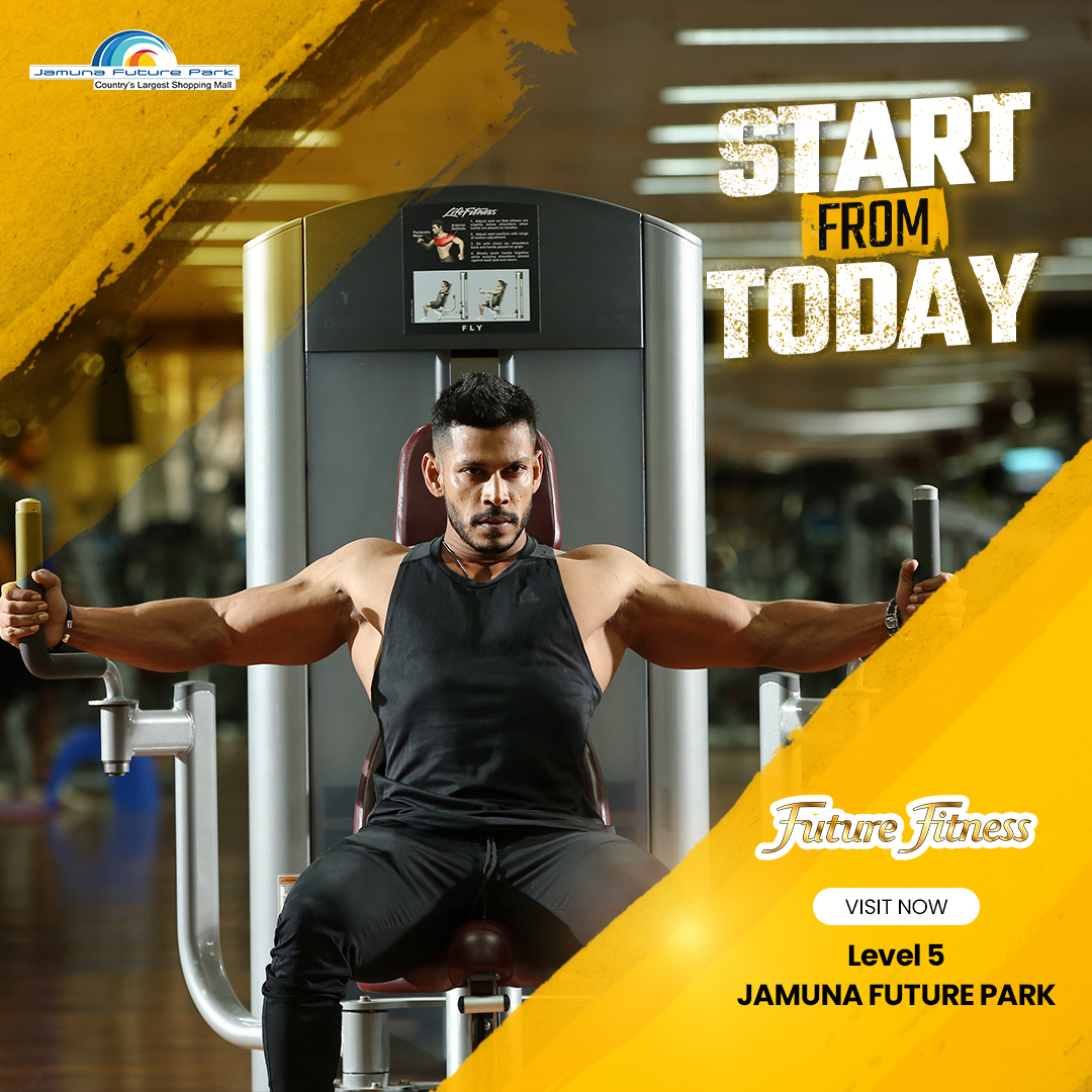 JFPshoppingmall's tweet photo. Don't wait any longer to prioritize your health and start sculpting the best version of yourself at @futurefitnessjfp Level 5, @jamuna_future_park .
#jfp #futurefitness #gym #FitnessGoals #GymMotivation #GetFitNow #healthcare #fitness #selfcare #jamunafuturepark https://t.co/zASLHwolEz
