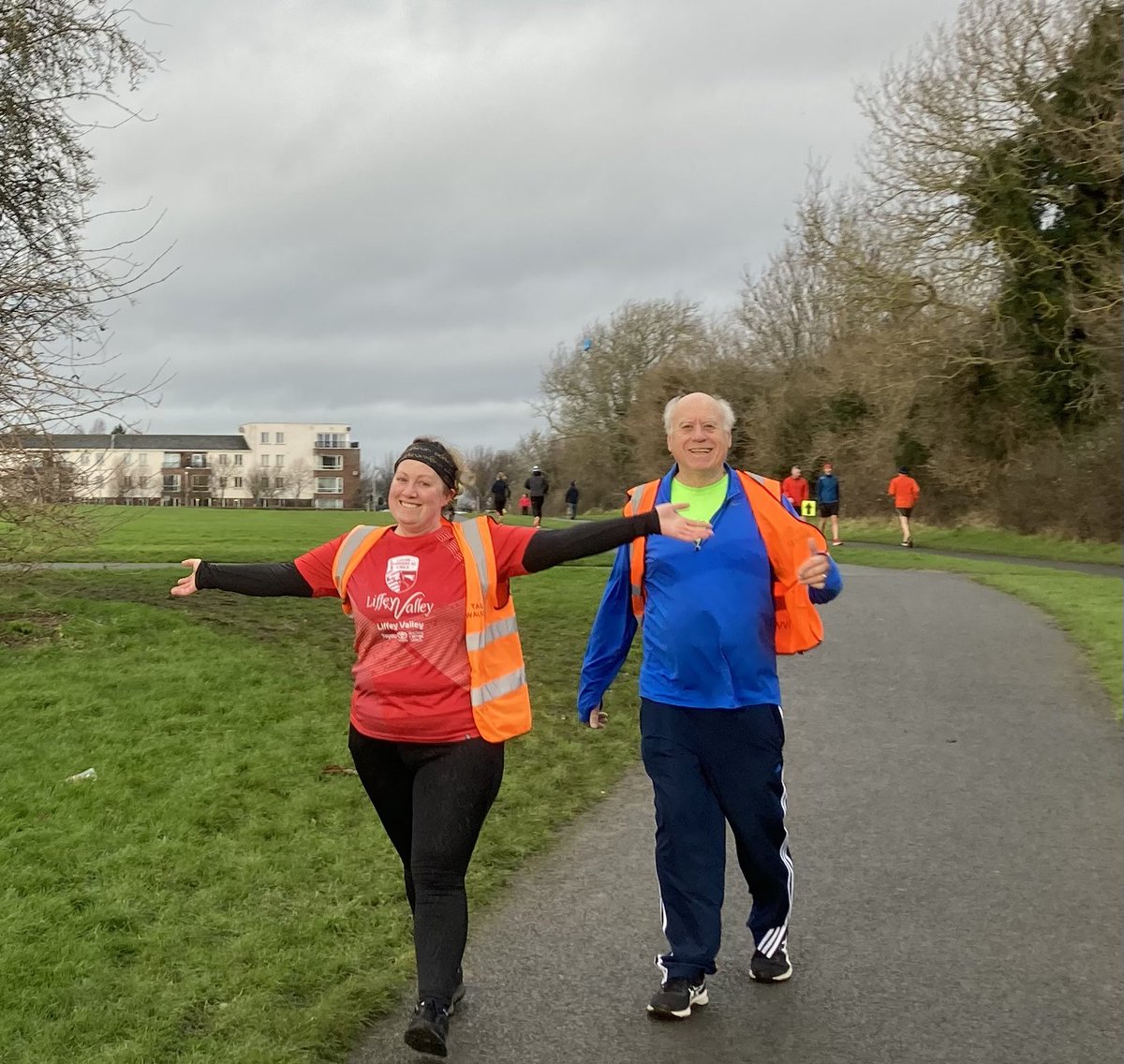 One of my heros <a href="/patnewham/">Pat Newham (A527592)</a> did his 400th #parkrun today <a href="/griffeenparkrun/">Griffeen parkrun</a> &amp; typical of Pat, he was volunteering as tailwalker too with @cearskk! <a href="/parkrunIE/">parkrun Ireland</a> #loveparkrun #parkrunFamily <a href="/Lucan_Harriers/">Lucan Harriers</a> #Fit4Life #parkrunDay