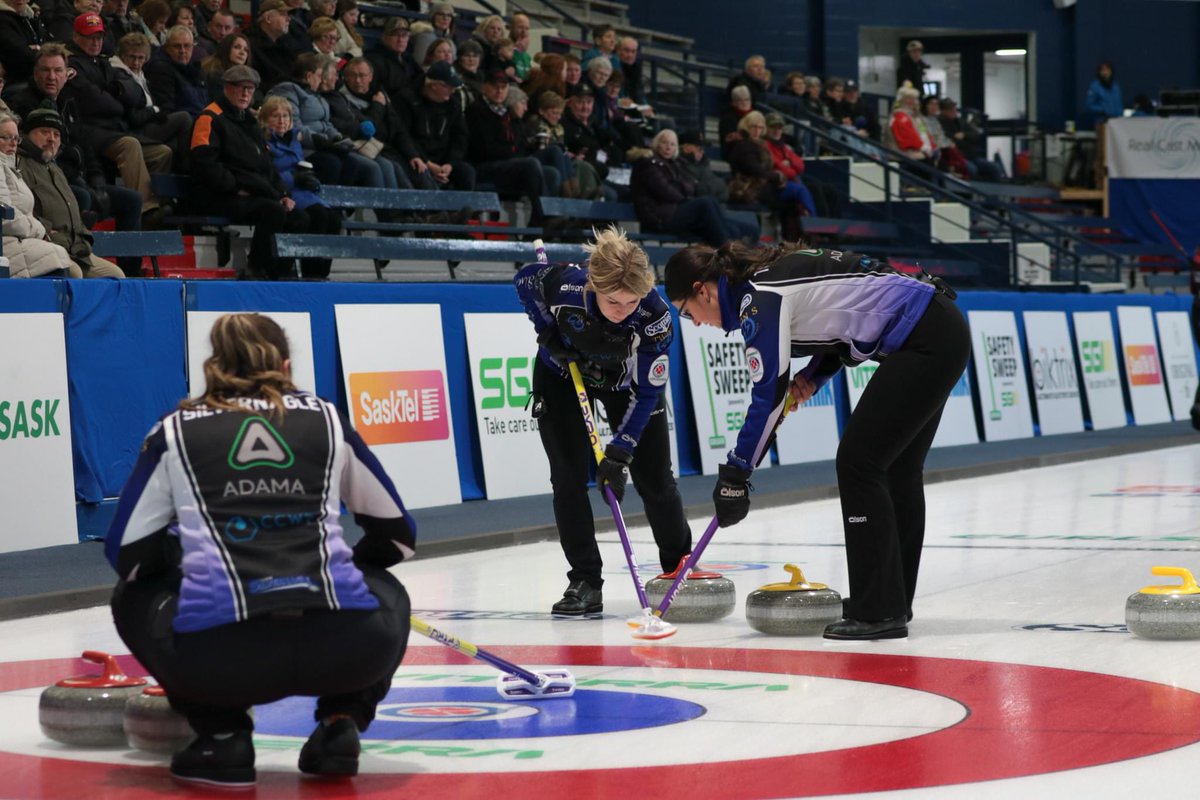 After last night’s results, our time at the <a href="/ViterraCanada/">Viterra Canada</a> Scotties has come to an end with a 3-2 record missing tiebreakers.

Best of luck to the playoff teams this weekend. Thanks to <a href="/CURLSASK/">CURLSASK</a> and all the awesome fans who came out to support us and our great sport in Tisdale!