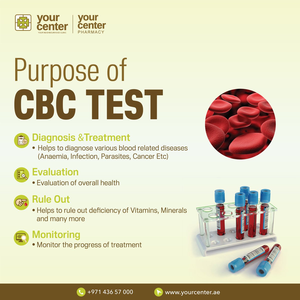 Numbers Speak Louder: Deciphering Health Clues through CBC Testing. Get your CBC tested with us.

Book your appointment now
📞 +971 4365700

#cbctest #bloodtestdubai #clinicindubai #impzdubai #dubaiproductioncity