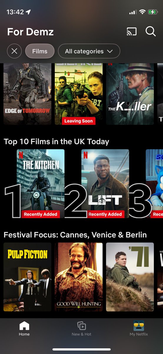 #TheKitchen is #1 on @NetflixUK 🔥 😎