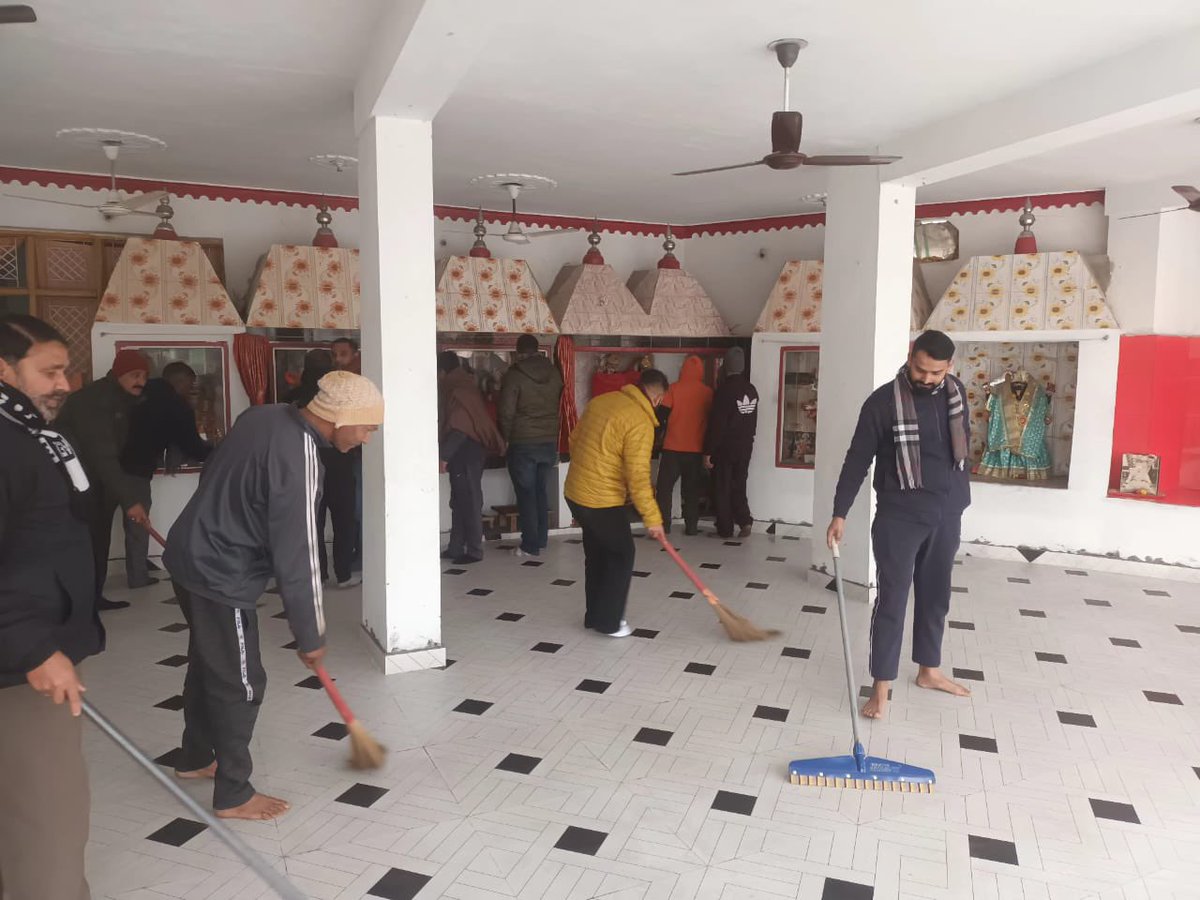 atulbawasharma's tweet image. #Teerth/Mandir # Kshetra #Vishesh Swacchta Abhiyaan#