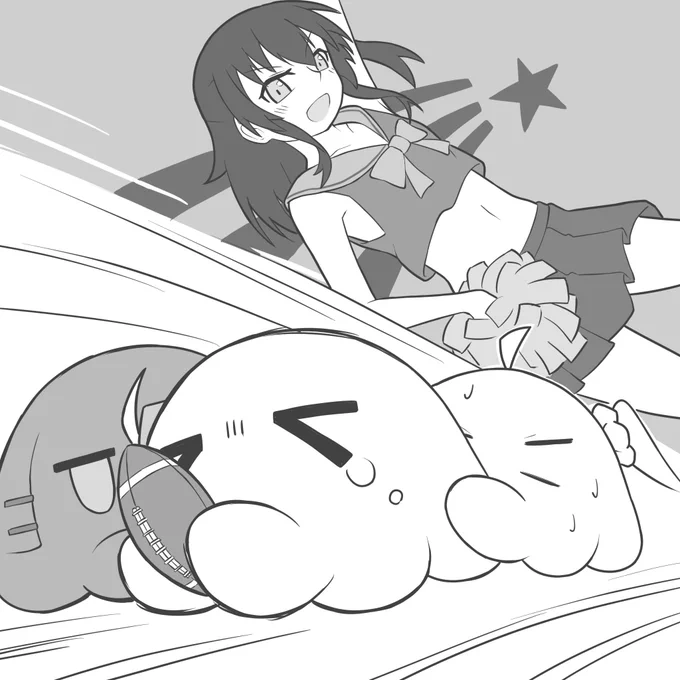 スポーツとメンダコ
#メンダコワンドロ 