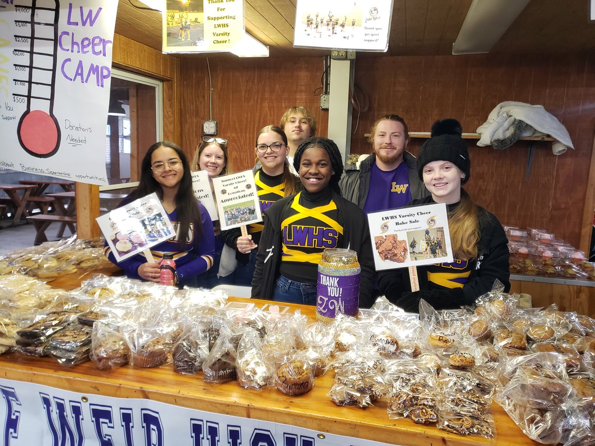 Head out to the Market of Marion in Belleview today and support the LWHS cheerleaders! They have some delicious baked goods available until 2pm! Go Canes!