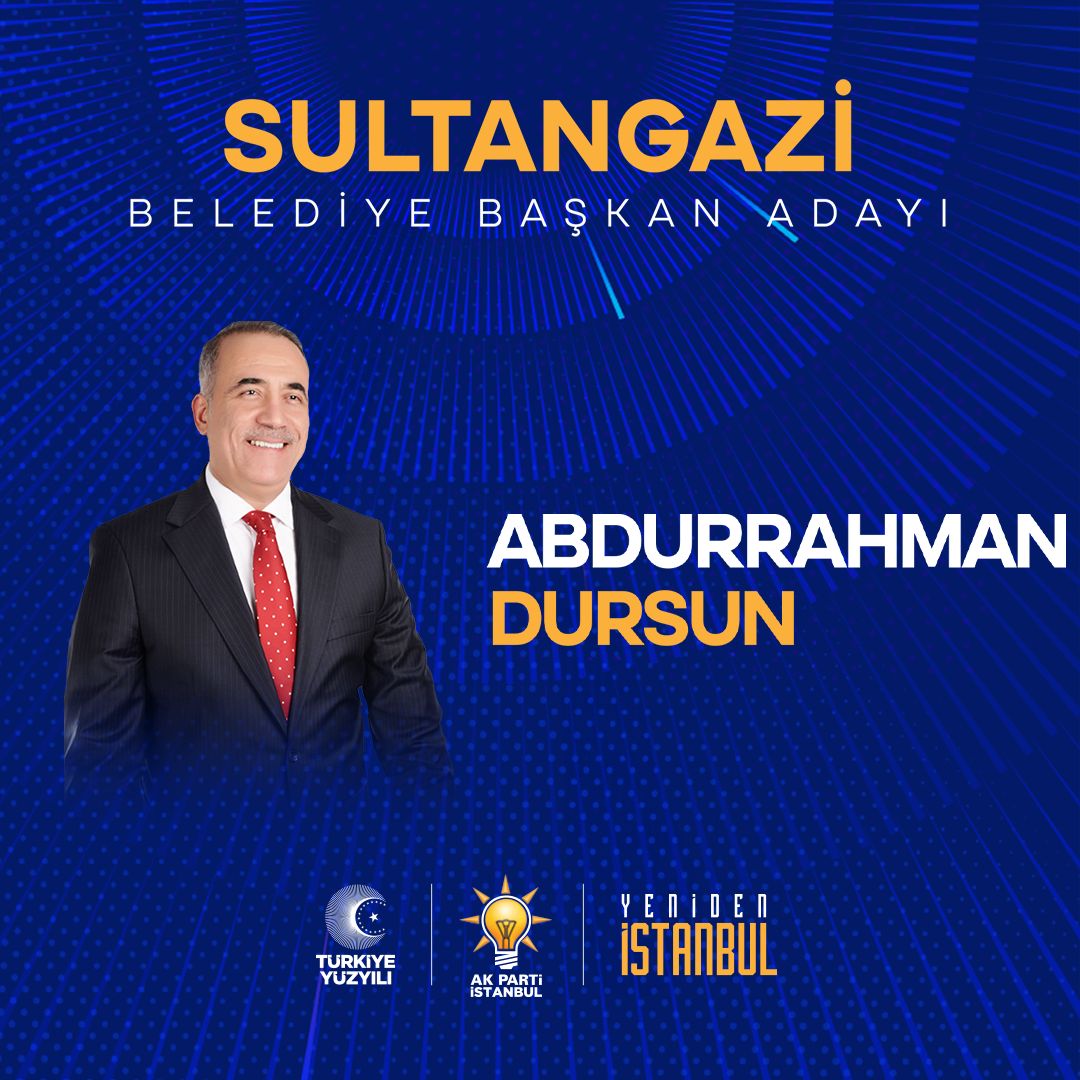 Cumhurbaşkanımız Sayın @RTErdogan'ın tensipleriyle Sultangazi’mize yeniden aday olan Belediye Başkanımız @avadursun'ı tebrik ediyoruz. #İstanbulHazırİstanbulKararlı