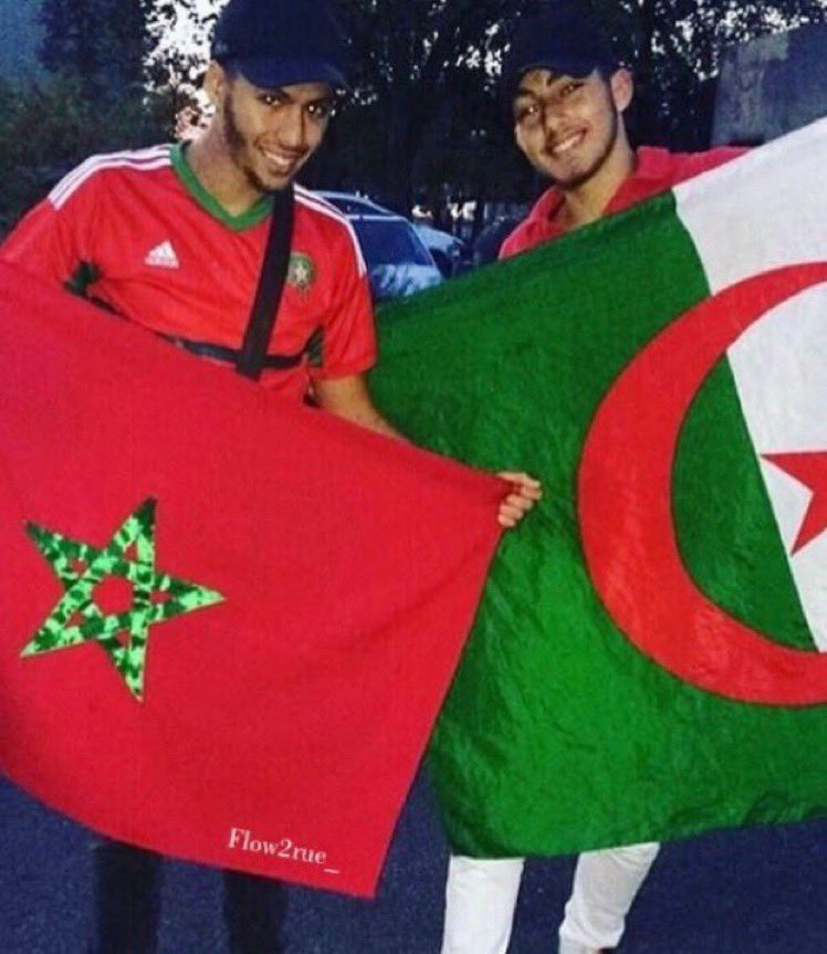 jsuis 100% marocain mais TAHIA DJAZAIR aujd ☝🏽☝🏽☝🏽🇲🇦❤️🇩🇿#MaghrebUnited