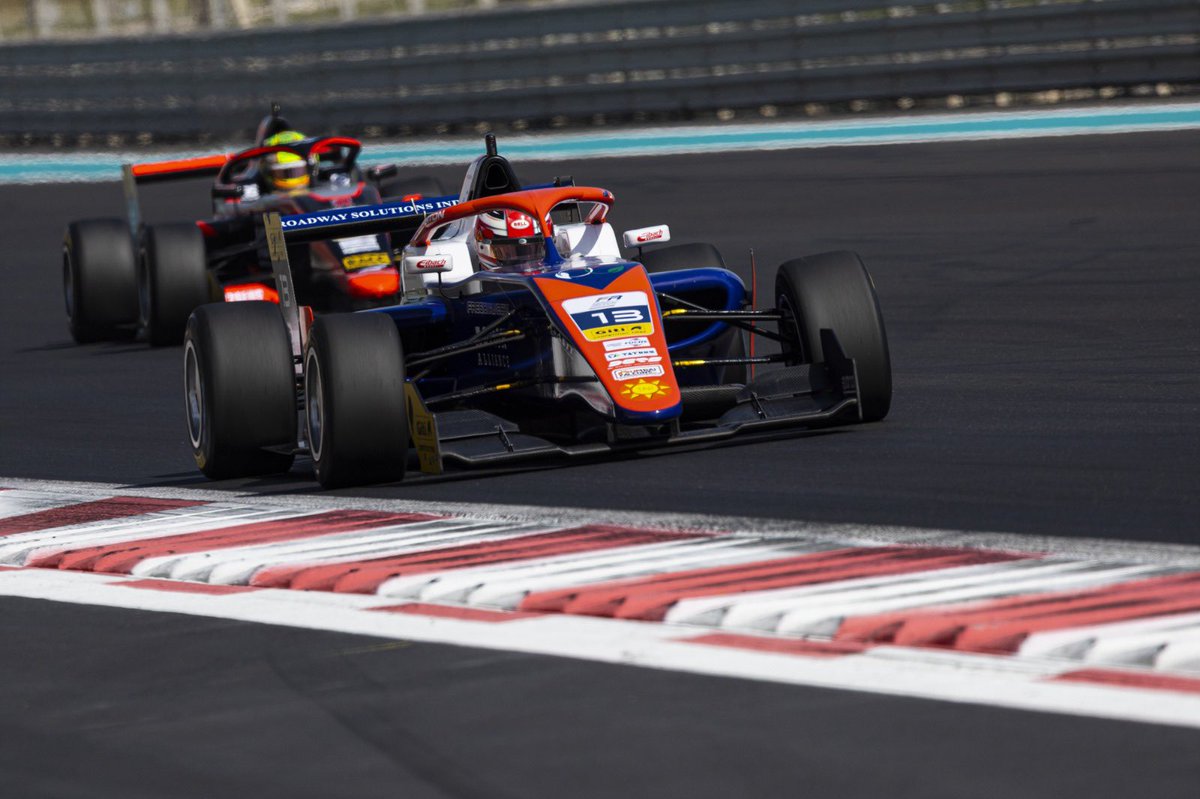 #FRMEC R2 Race 1 Recap | Yas Marina Circuit 🇦🇪 From P11 to P5 💪 Solid drive and a lot of fun in Race 1, we’ll go again in a couples of hours 🙌 @PREMA_Team @MumbaiFalcons @ymcofficial