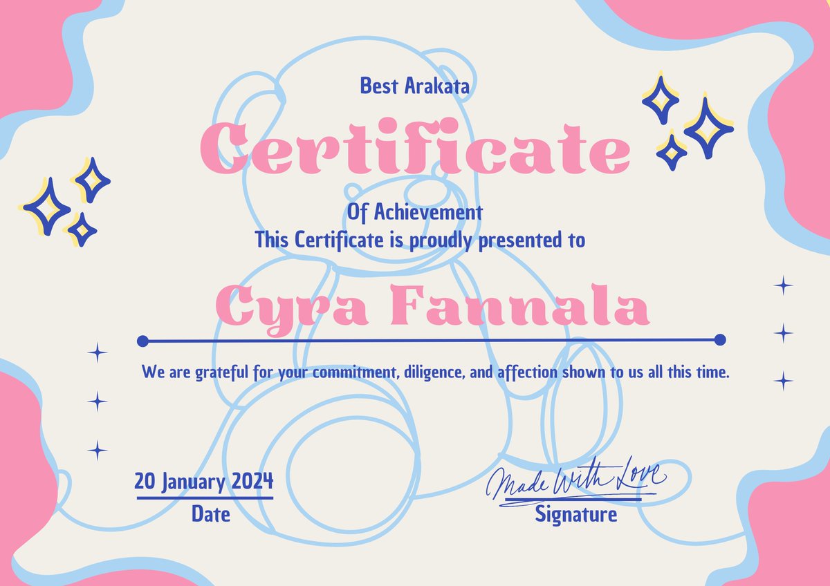 Bangga menjadi Arakata untuk Binar, terimakasih Binar atas dedikasinya untuk Tuna Asmara. Dengan ini Tuna Asmara dinyatakan menyelesaikan ceritanya.