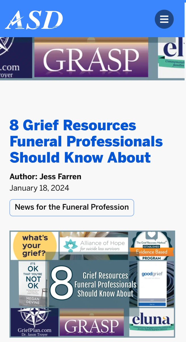 myasd.com/blog/grief-res… Goodgrief App was listed among the top 8 resources to find support while navigating loss and grief. Thank you ASD!