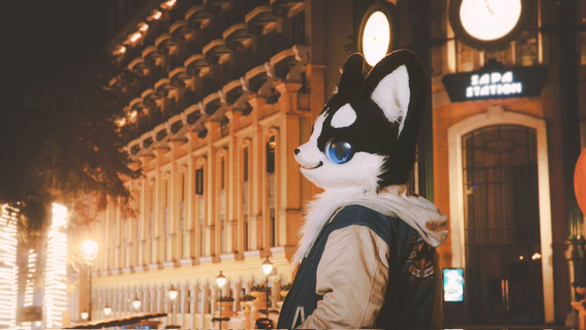 Hey, didn't see you there. Wanna go for a late night walk? 

📸: by Um