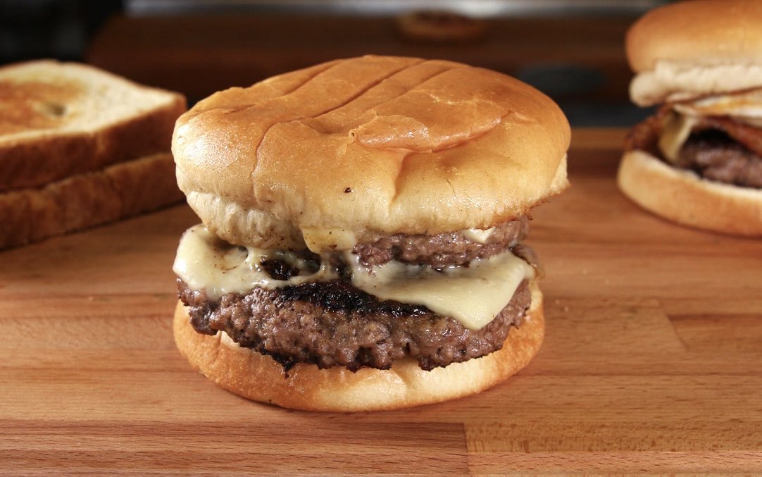 Brand new episode today 11am on TV38. Can you name where this burger is from?